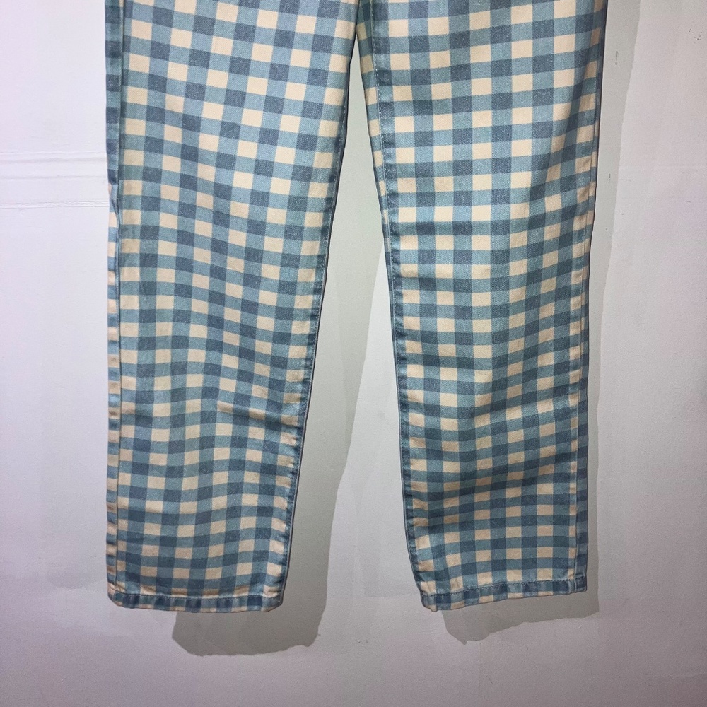 Kickers cream and blue denim jeans - Picture 2 of 6